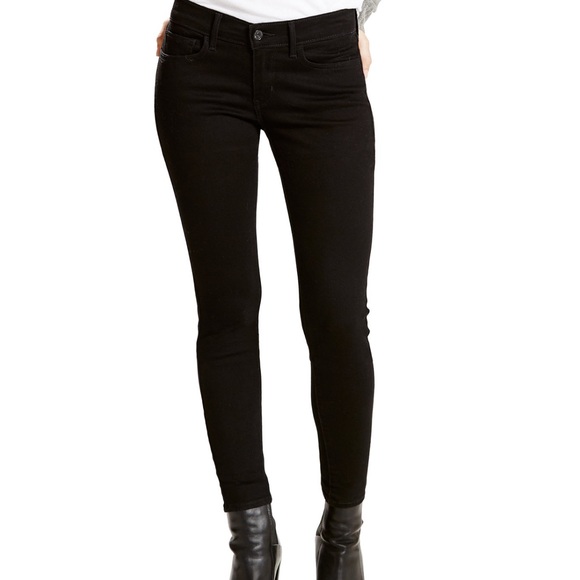 Levi's Denim - Levi’s 710 Super Skinny Black Jeans